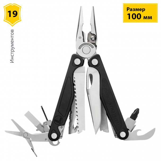 Мультитул LEATHERMAN CHARGE PLUS с нейлоновым чехлом 832516